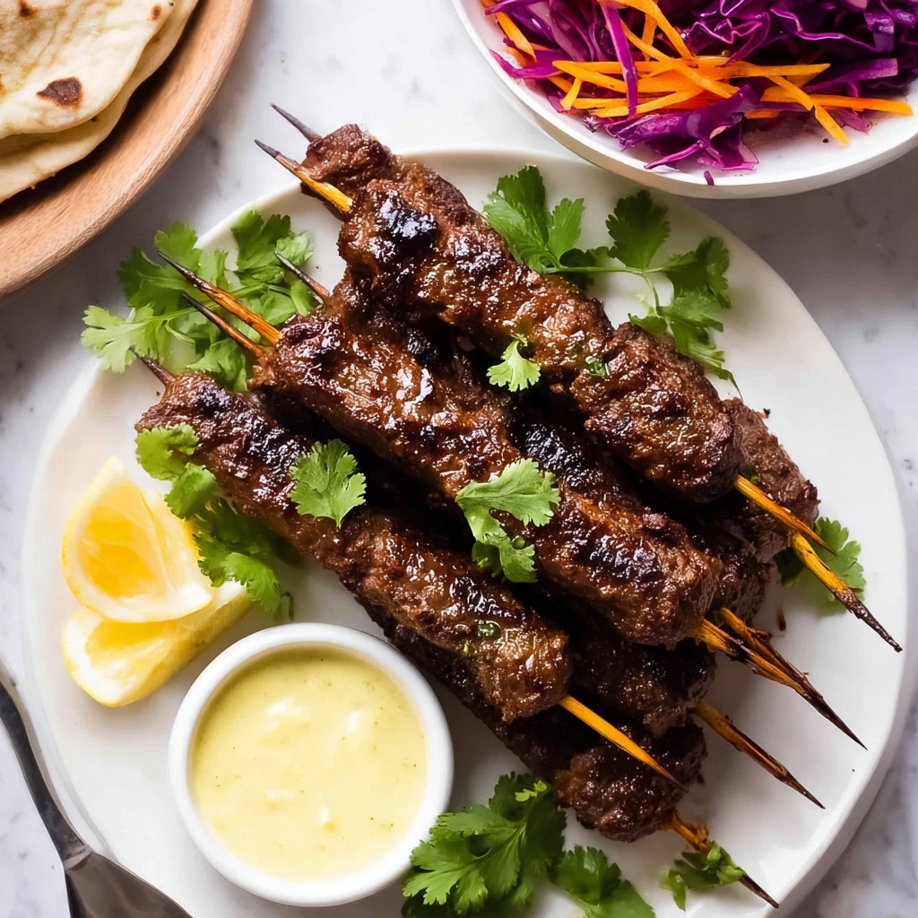 Lamb Koftas with Yoghurt Dressing Recipe - Recipe Image
