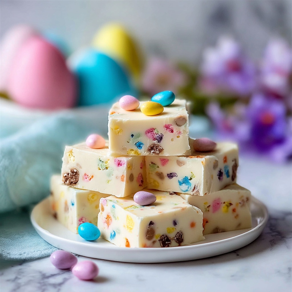 Easy Easter Fudge Recipe - Recipe Image