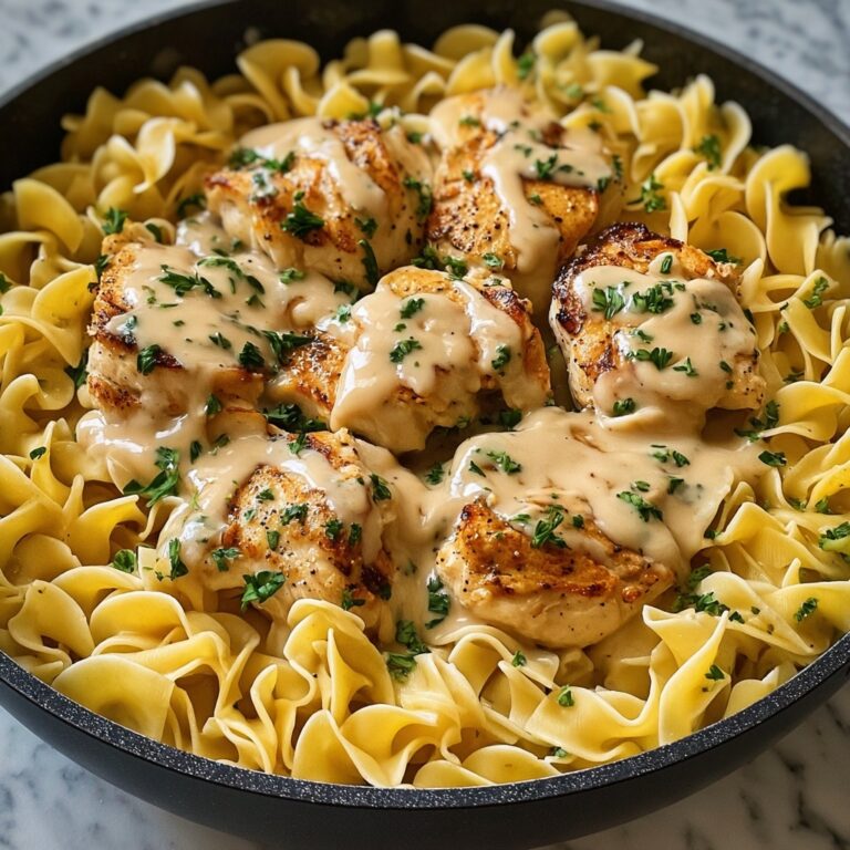 One-Pan Chicken with Buttered Noodles Recipe
