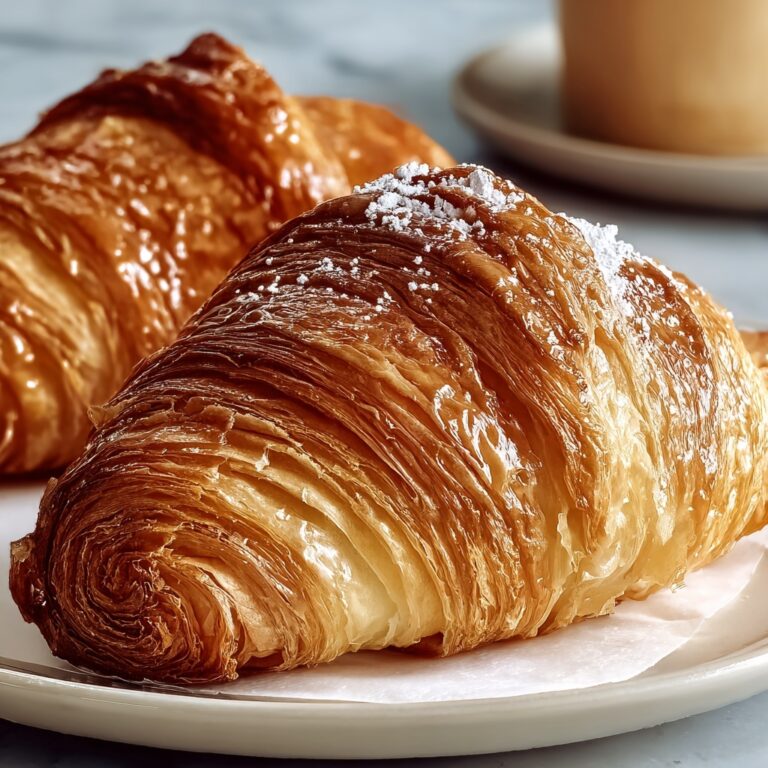 Classic Butter Croissants Recipe