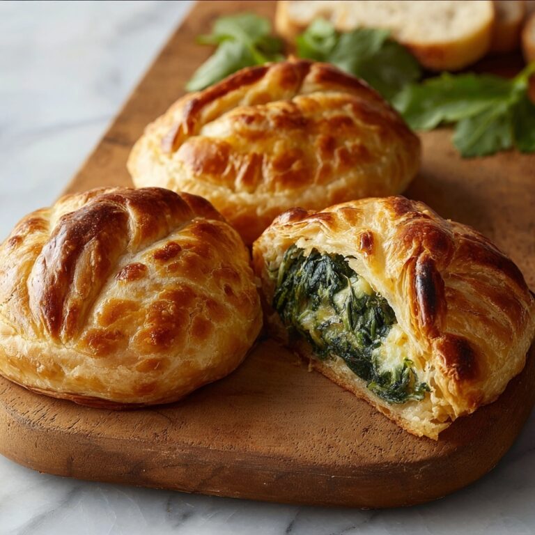 Spiced Spinach & Potato Pasty Pies Recipe