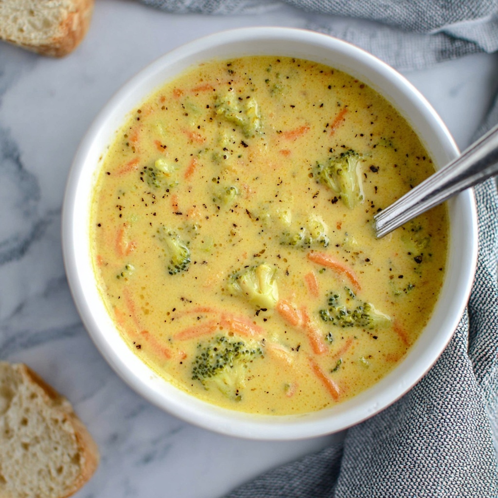 Broccoli Cheddar Soup Recipe - Recipe Image