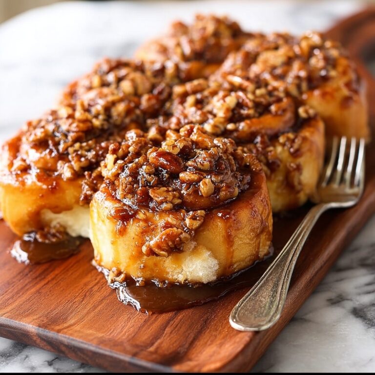Shortcut Caramel Pecan Cinnamon Rolls Recipe