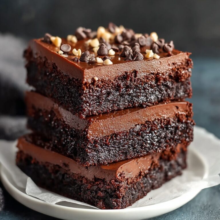 No Bake Nutella Brownies Recipe