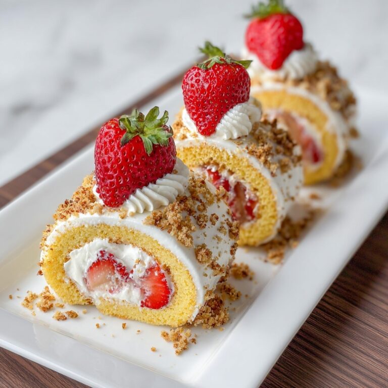 Shortcake Cheesecake Rolls Recipe