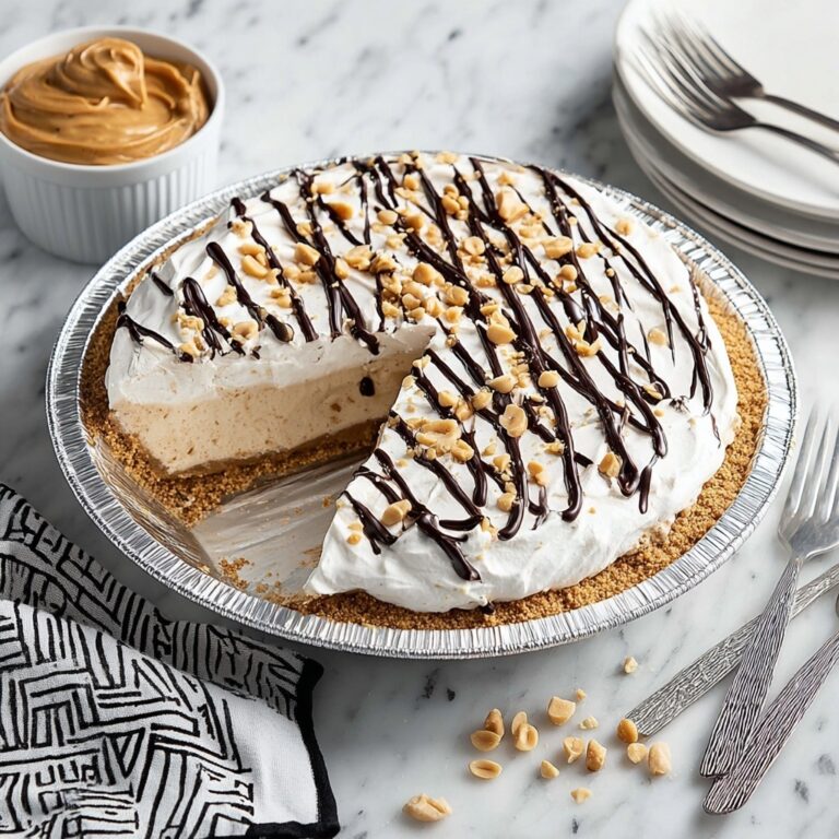 No Bake Peanut Butter Pie Recipe