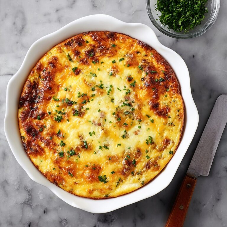 Sausage and Tater Tot Breakfast Quiche Recipe