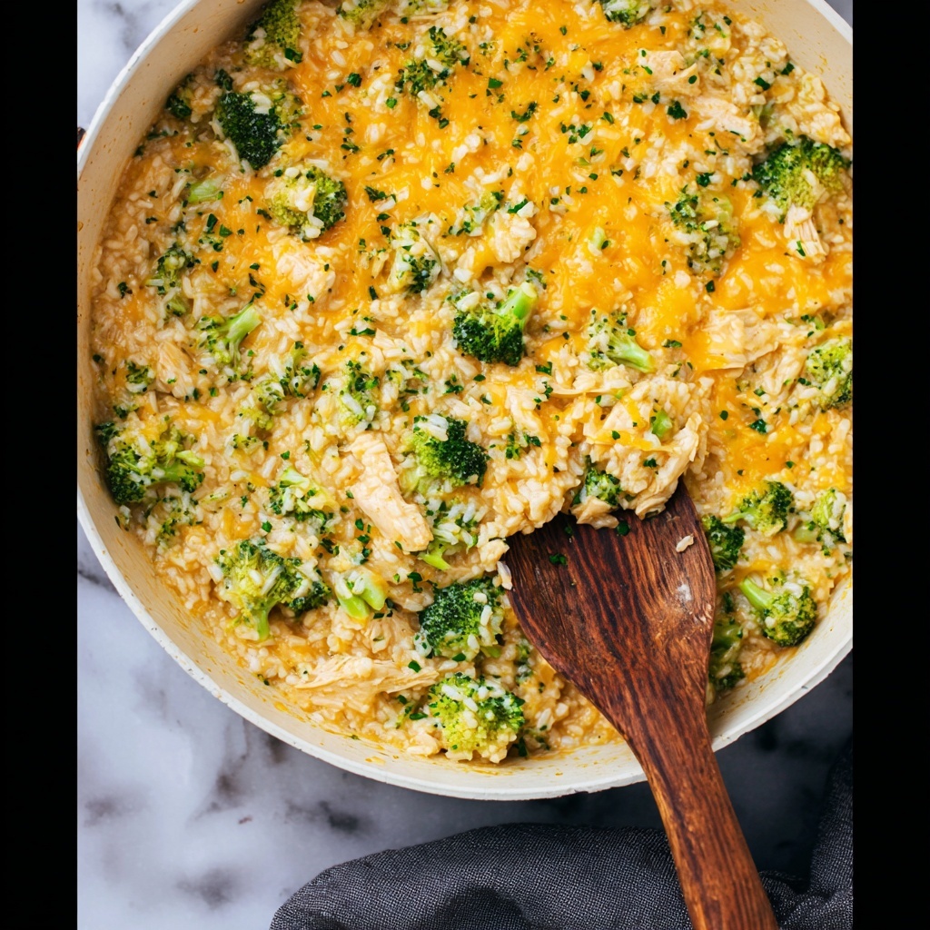 Easy Chicken Rice Broccoli Casserole Recipe - Recipe Image