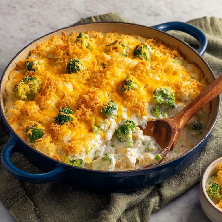 Creamy Chicken Broccoli Rice Casserole Recipe
