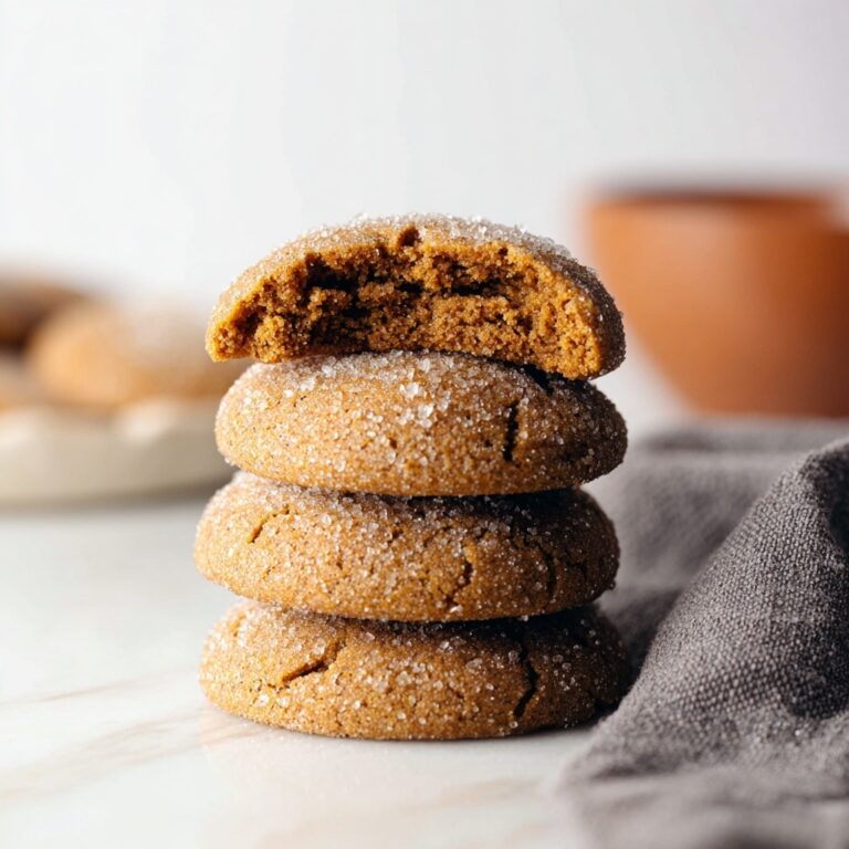 Chewy Molasses Cookies Recipe