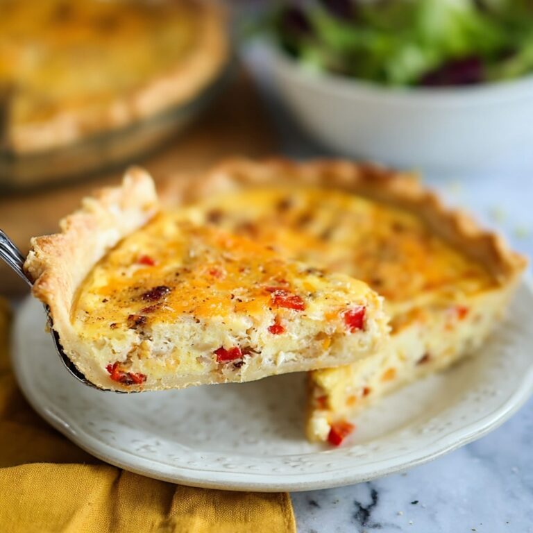 Bacon and Pimento Cheese Quiche Recipe