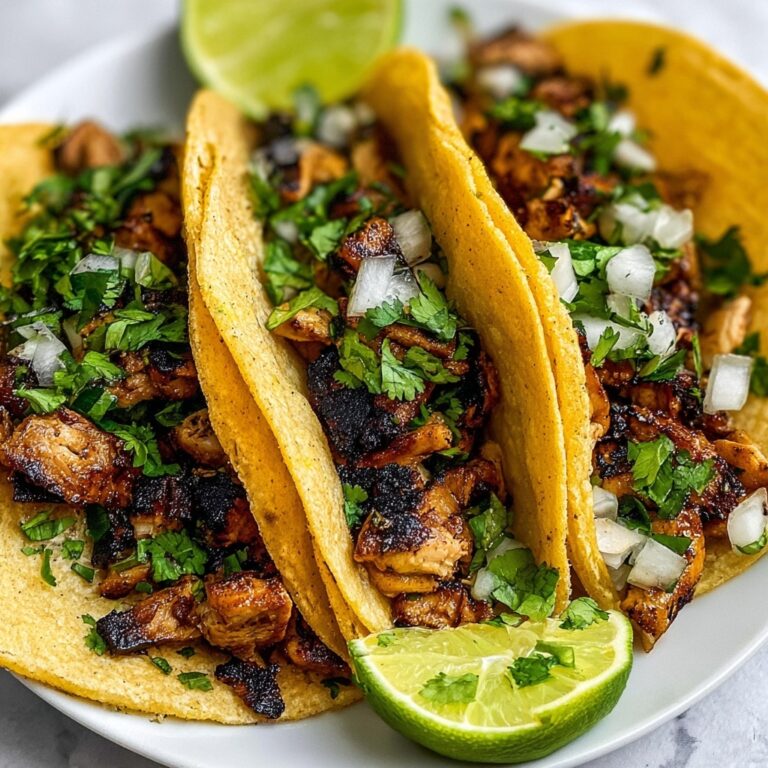 Chicken Mexican Street Tacos Recipe