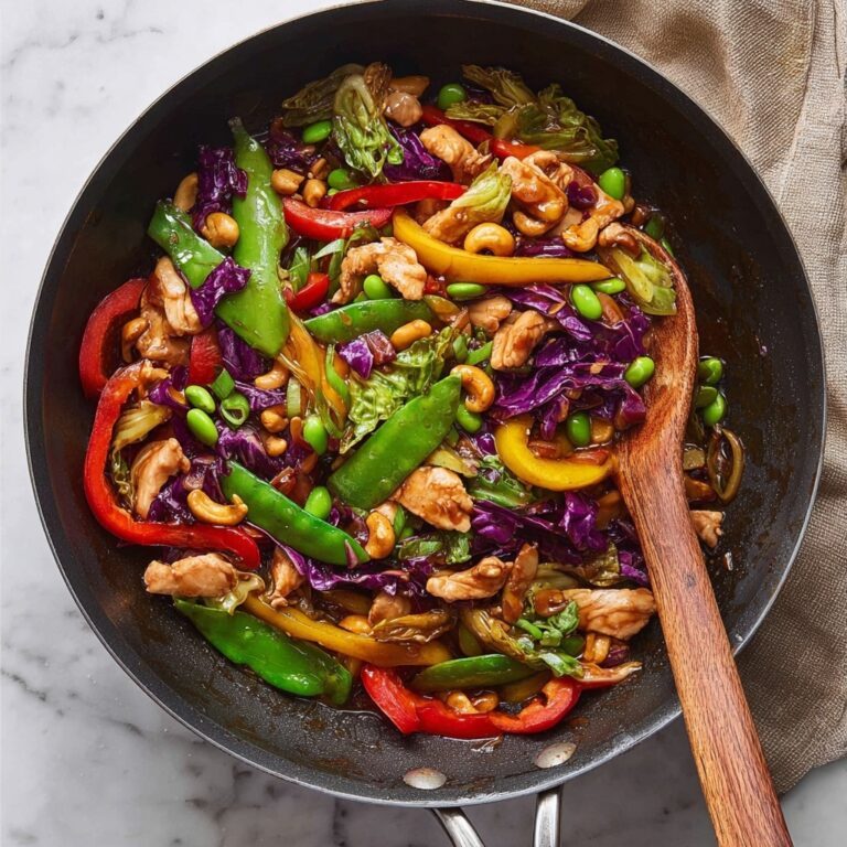 Rainbow Chicken Stir Fry Recipe