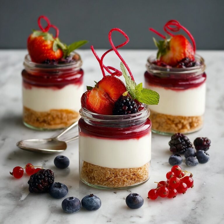 Protein Cottage Cheesecake Jars: Guilt-Free Dessert Bliss Recipe