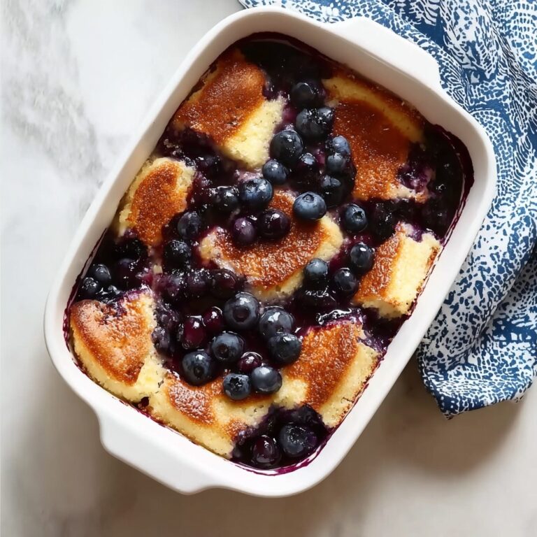 Overnight Blueberry French Toast Casserole Recipe
