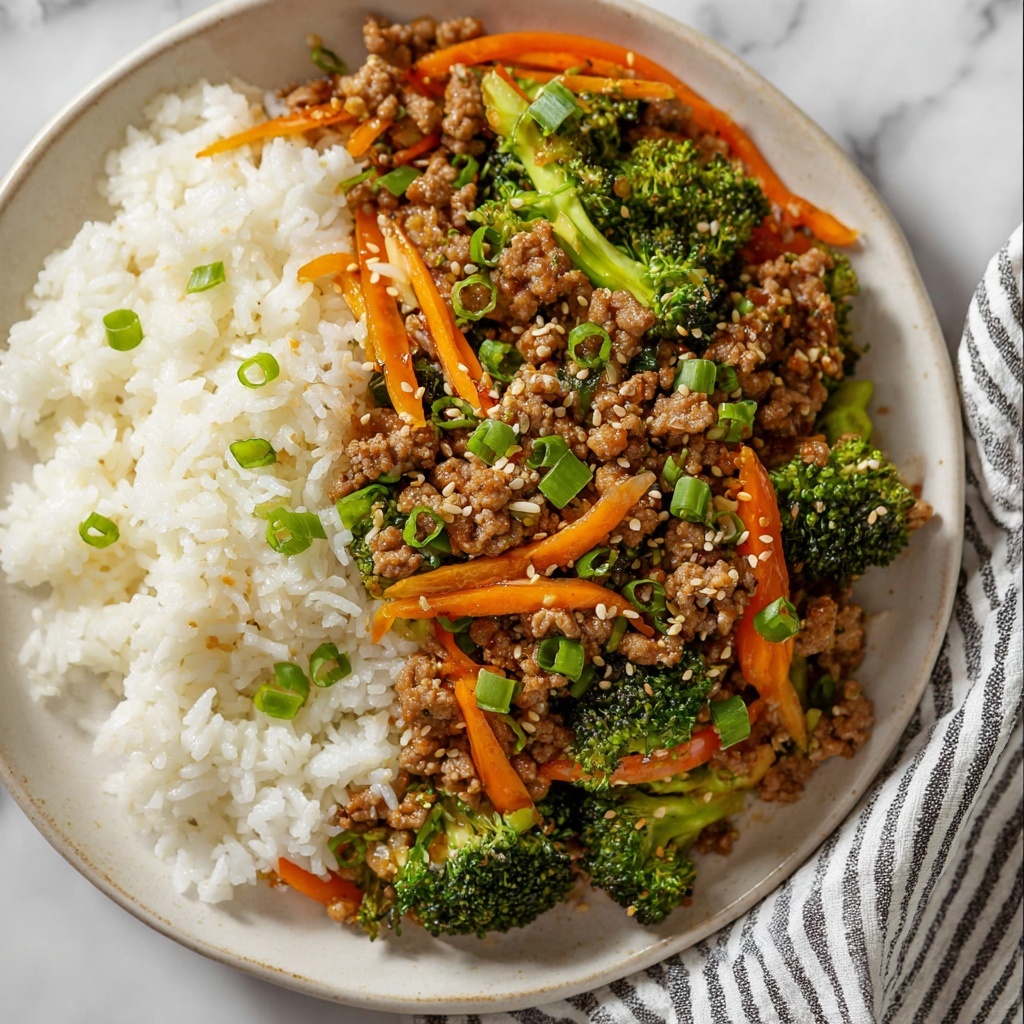 Ground Turkey Teriyaki Stir Fry Recipe - Recipe Image