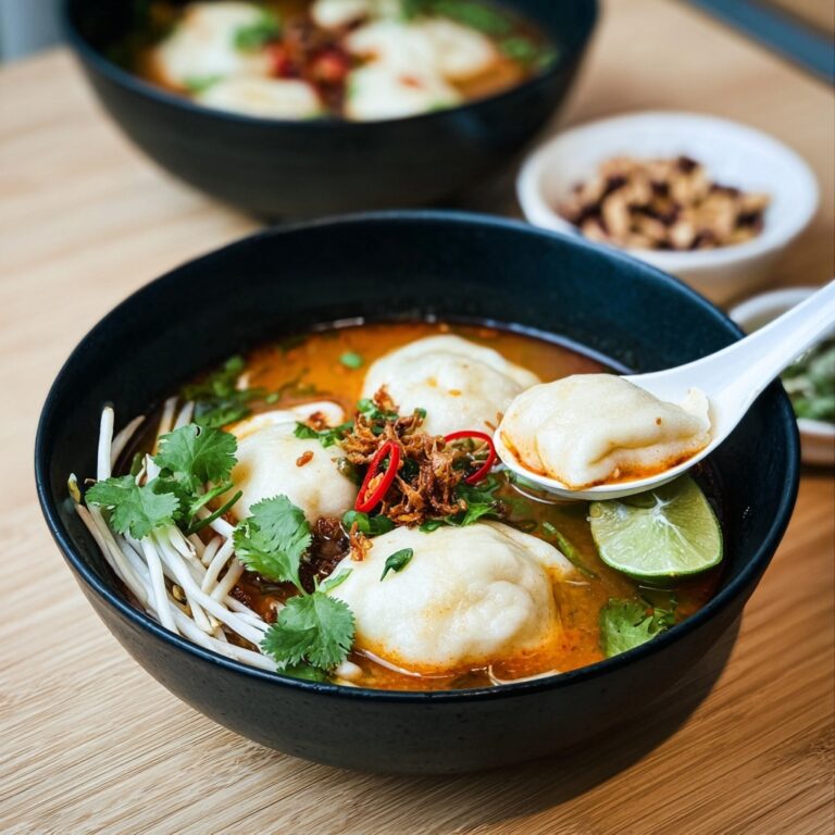 Quick Dumpling Laksa Recipe
