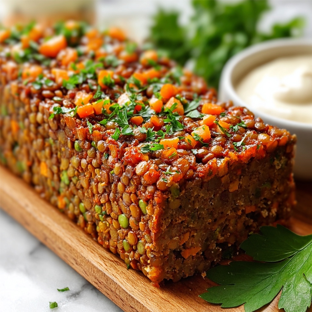 Amazing Lentil Meatloaf: Healthy Comfort Food Everyone Loves Recipe - Recipe Image