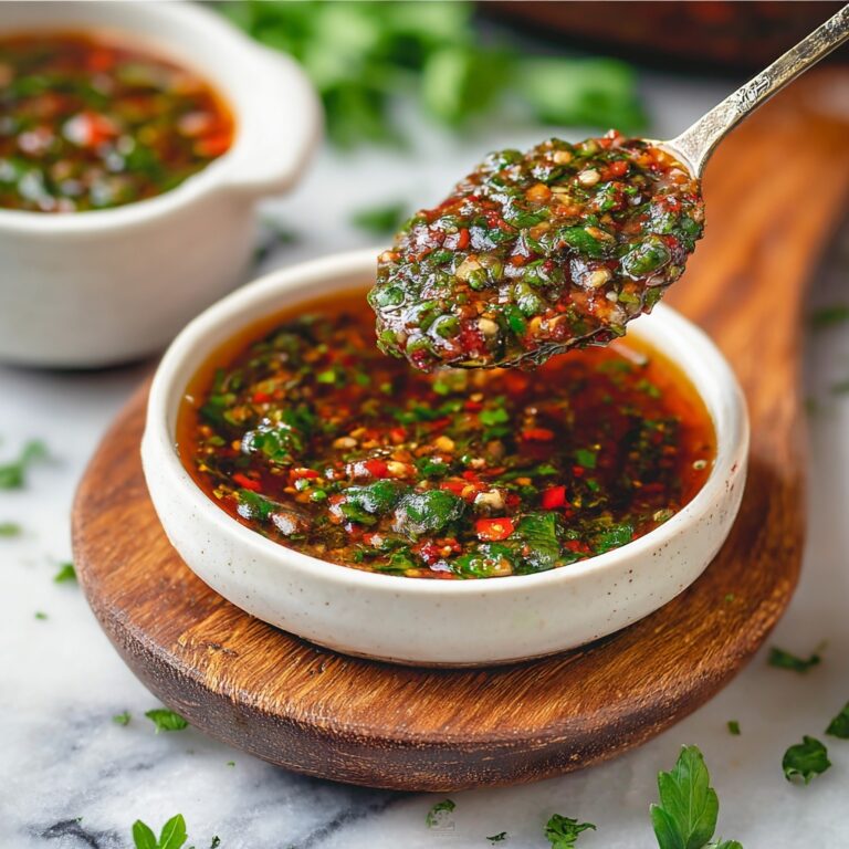 Red Chimichurri Sauce Recipe