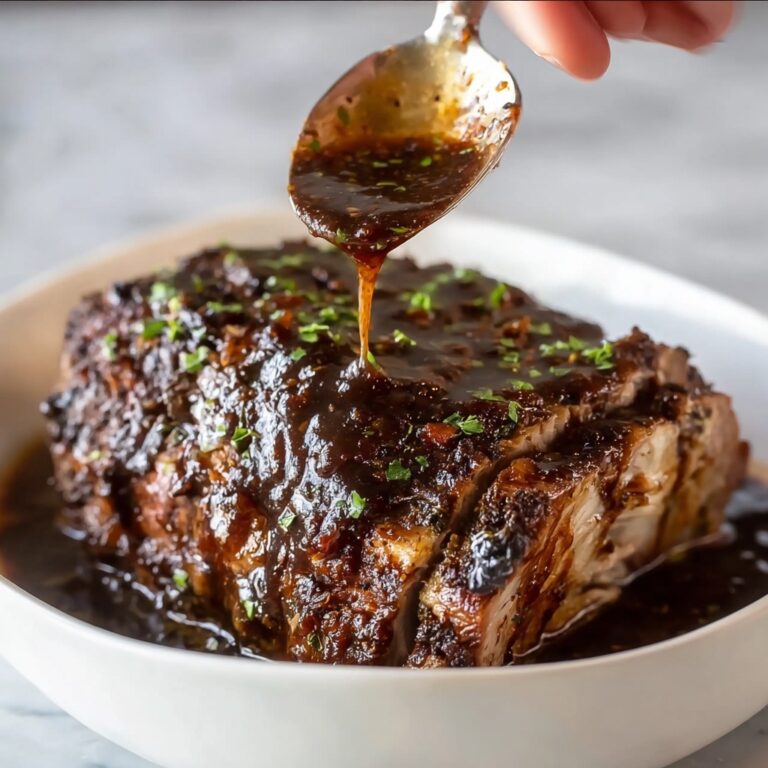 Slow-Cooked Lamb Shoulder with Honey and Herbs Recipe