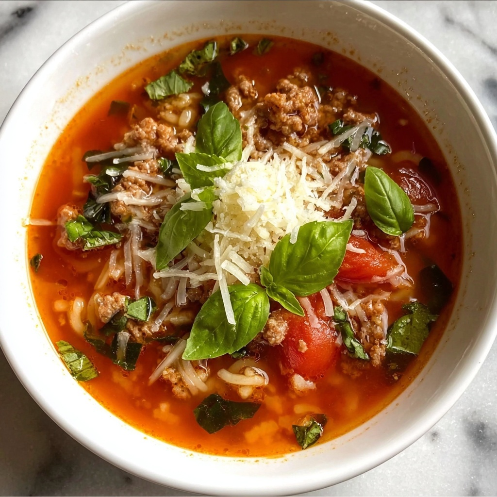 Slow Cooker Stuffed Pepper Soup Recipe - Recipe Image