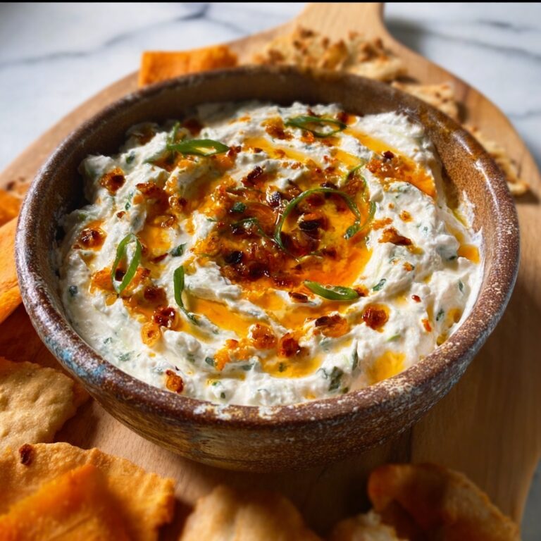 Charred Scallion and Chili Crisp Dip Recipe