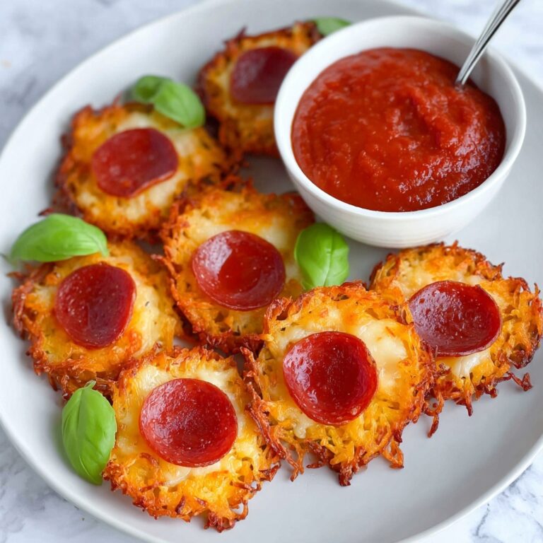 Pepperoni & Cheese Crisps – Keto Recipe