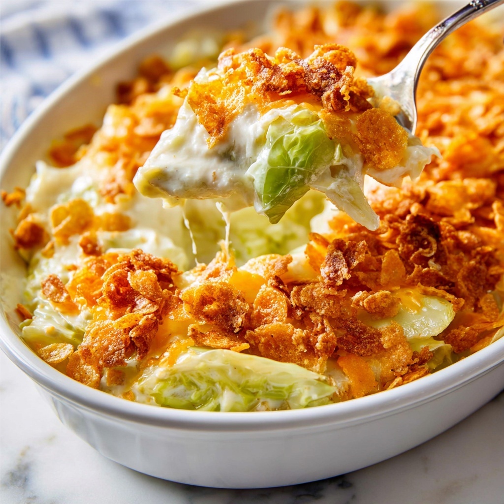 Old-Fashioned Cabbage Casserole Recipe - Recipe Image