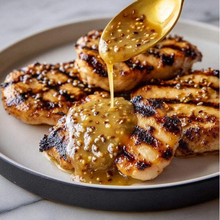 Honey Mustard Chicken (Grilled or Baked) Recipe