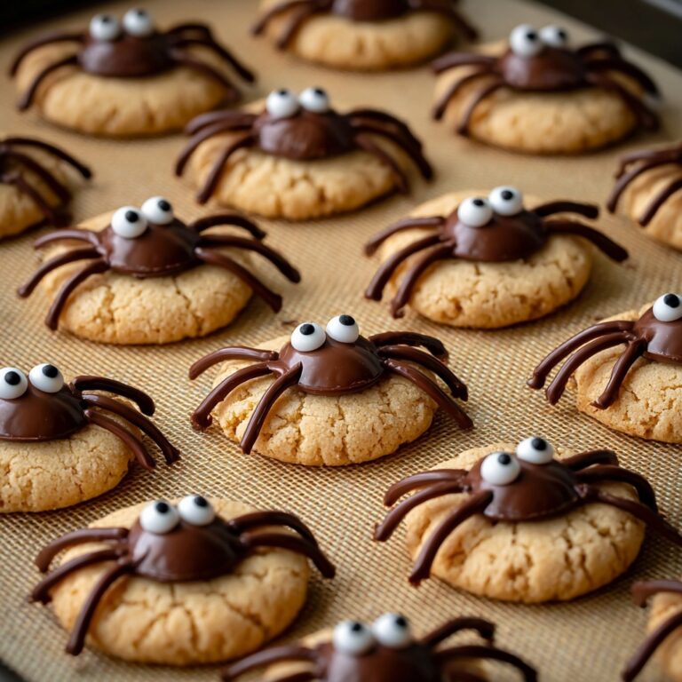 Peanut Butter Spider Cookies Recipe