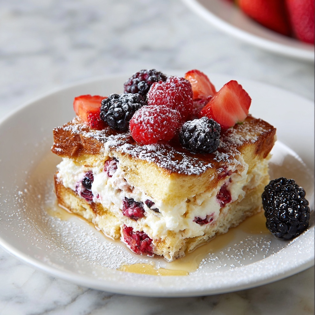 Berry French Toast Casserole Recipe - Recipe Image