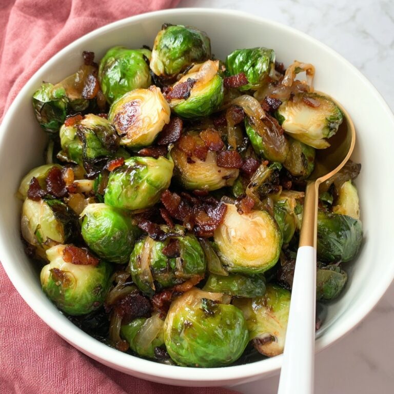 Bacon Jam Brussels Sprouts