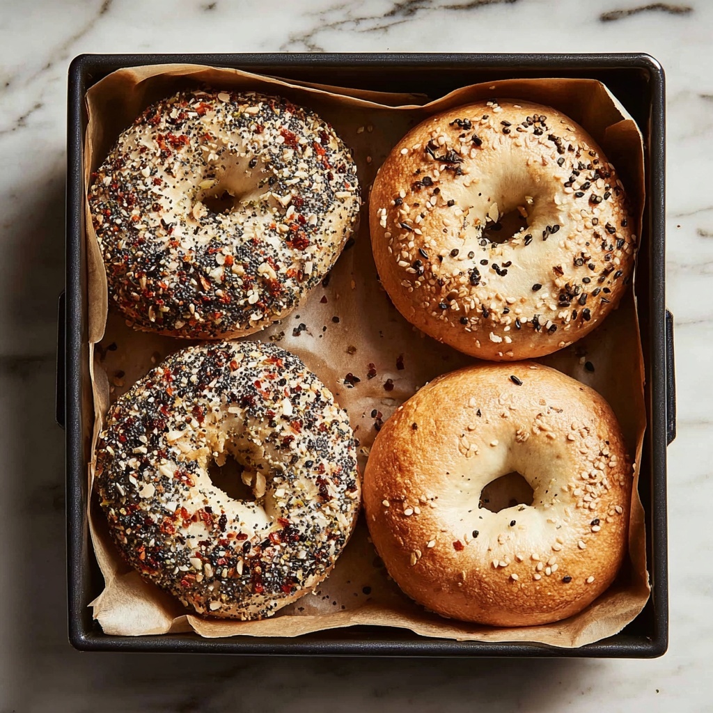 Protein Cottage Cheese Bagels in the Air Fryer Recipe - Recipe Image