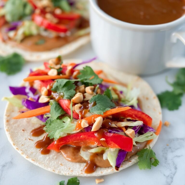 Chicken Pad Thai Tacos Recipe