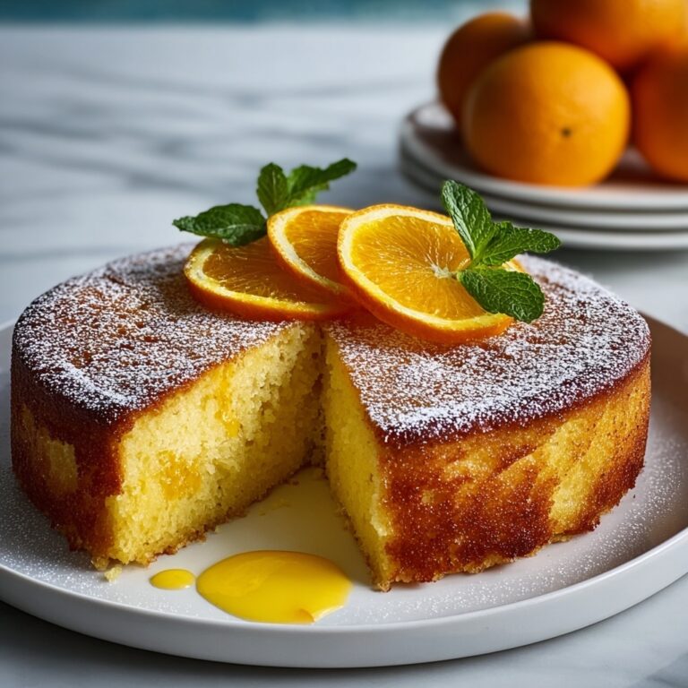 Whole Orange Cake Recipe