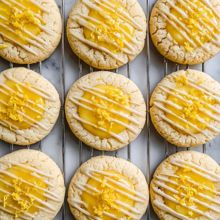 Lemon Thumbprint Cookies Recipe