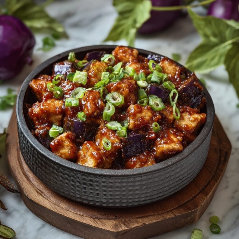 Mouthwatering Eggplant Mapo Tofu to Spice Up Dinner Time Recipe