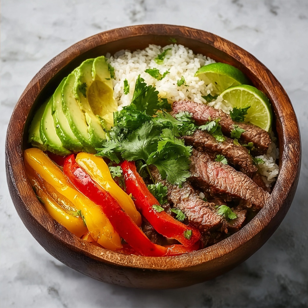 Low Carb Steak Fajita Bowl Recipe: Bold, Fresh & Flavor-Packed Recipe - Recipe Image
