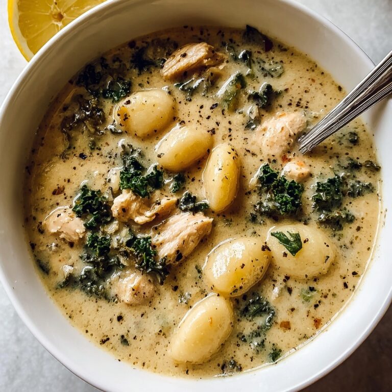 Creamy Winter Lemon Chicken Gnocchi Soup Recipe