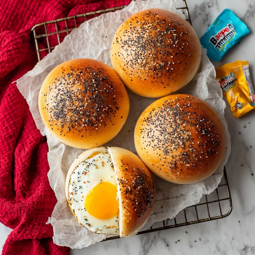 Freezer-Friendly Ham, Egg, and Cheese Bagel Bombs Recipe - Recipe Image