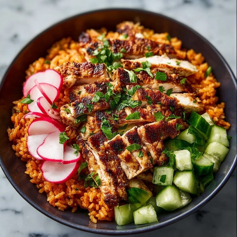 Zesty Chicken Shawarma Crispy Rice Salad Recipe