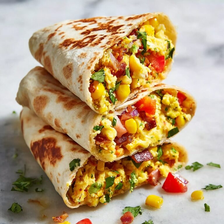 Delicious Freezer Breakfast Burritos for Busy Mornings Recipe