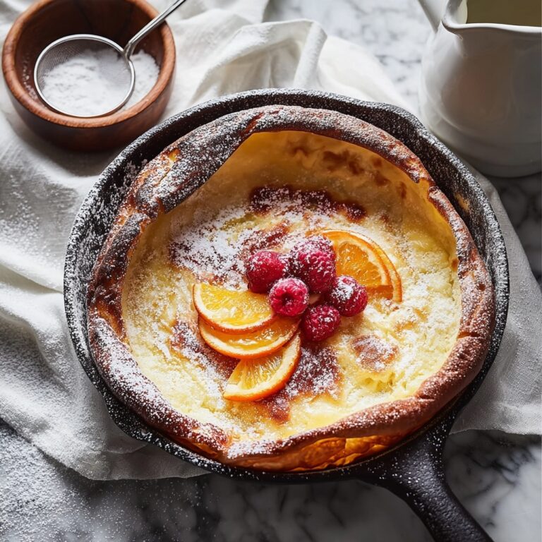 Yuzu Orange Dutch Baby Recipe