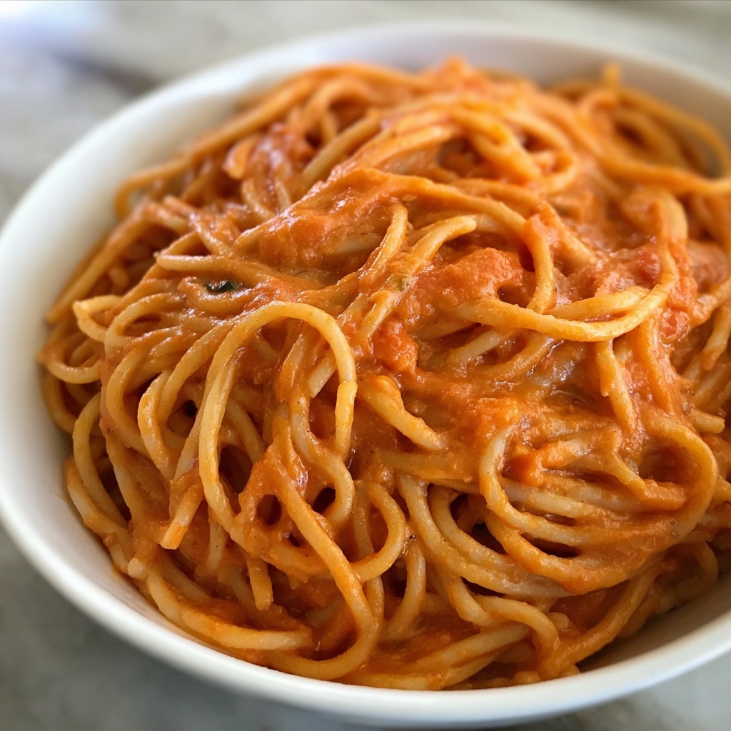 3-Ingredient Tomato and Boursin Pasta Recipe - Recipe Image