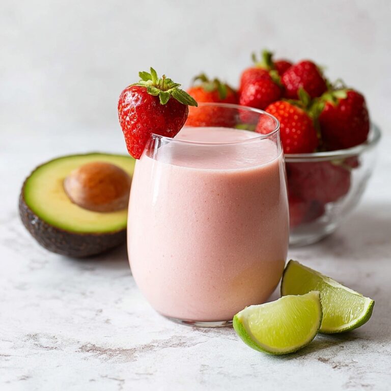 Strawberry Avocado Smoothie Recipe