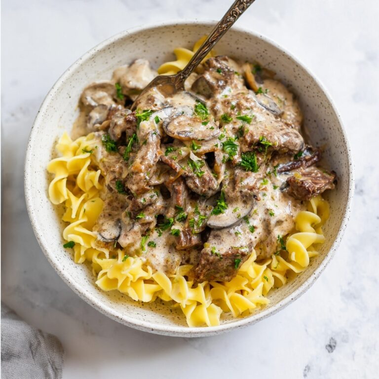 Slow Cooker Beef Stroganoff Recipe