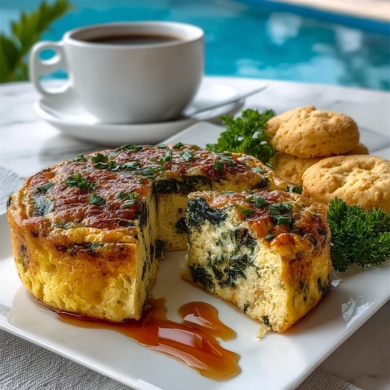Easy Spinach and Cottage Cheese Breakfast Casserole Recipe