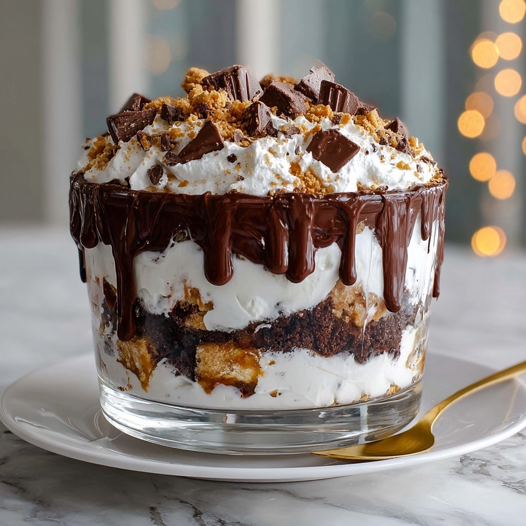 Chocolate Toffee Trifle Recipe - Recipe Image