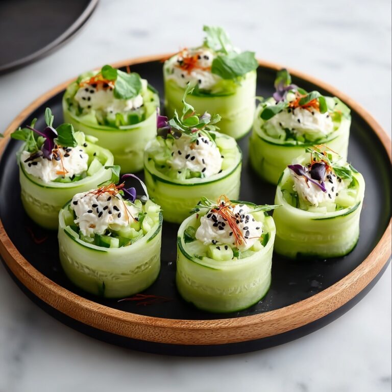 Best Chicken Salad Cucumber Roll-Ups for a Fresh, Guilt-Free Lunch Recipe