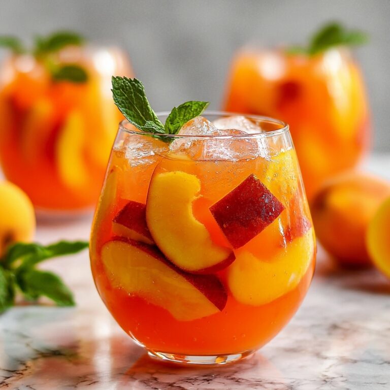 Refreshing Patio Peach Sangria Recipe